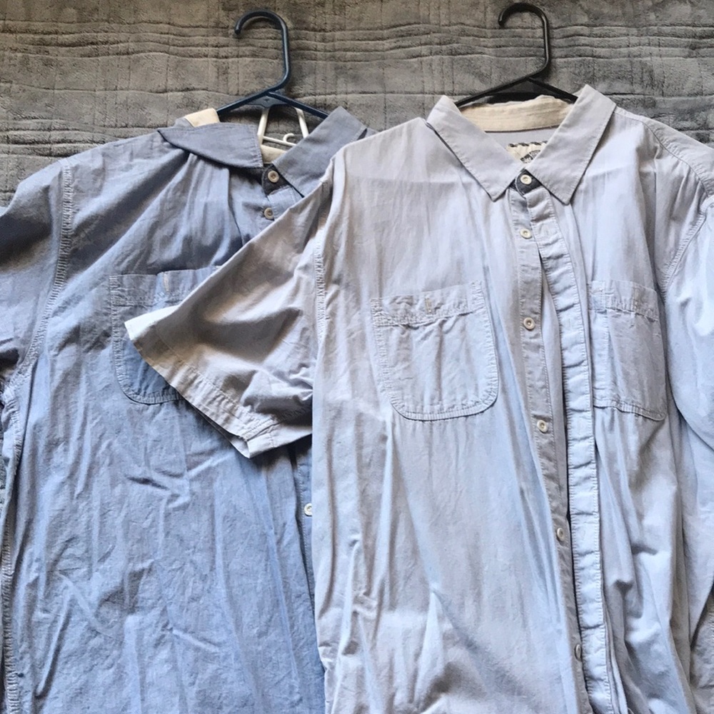 2 for 1 Vans button up Shirts